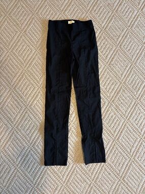 Anthropologie Black Slim Women's Trousers